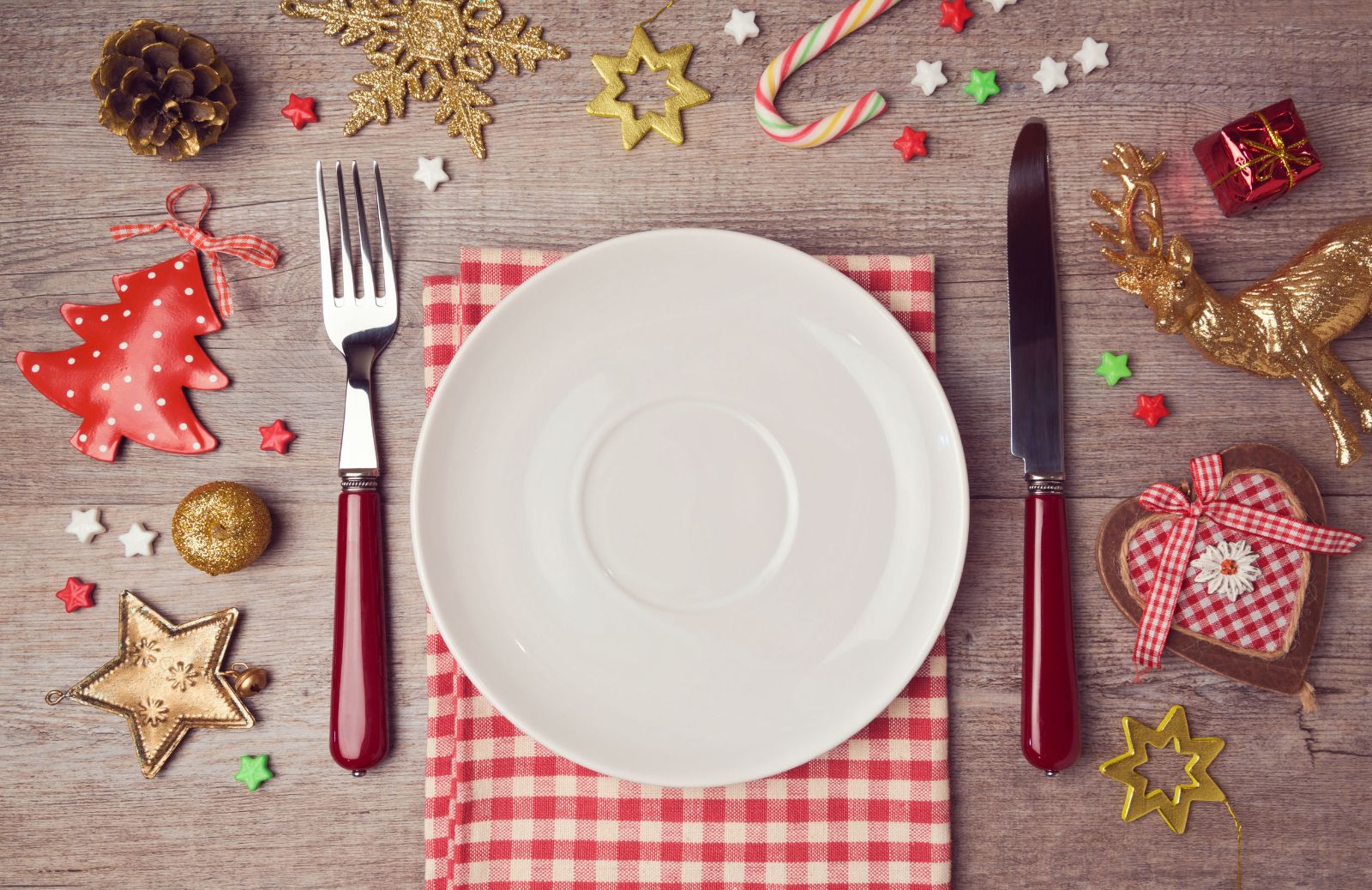 5 decorazioni fai da te per la tavola di Natale