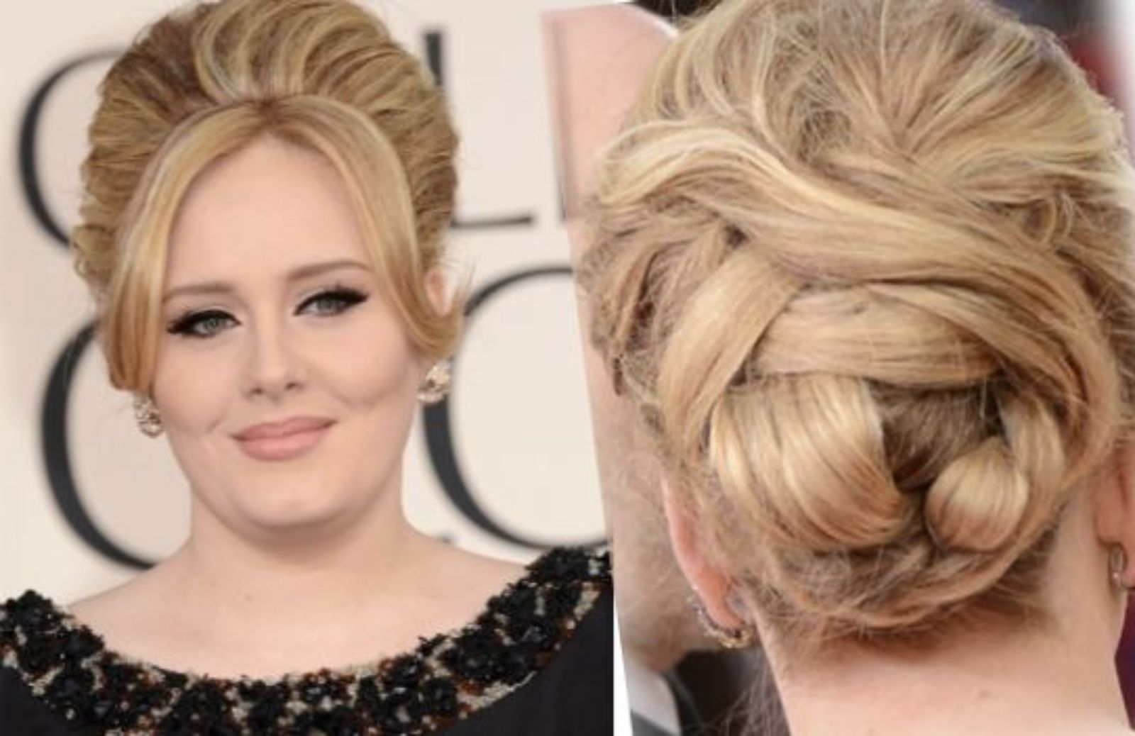Come ricreare l'acconciatura di Adele ai Golden Globe Awards