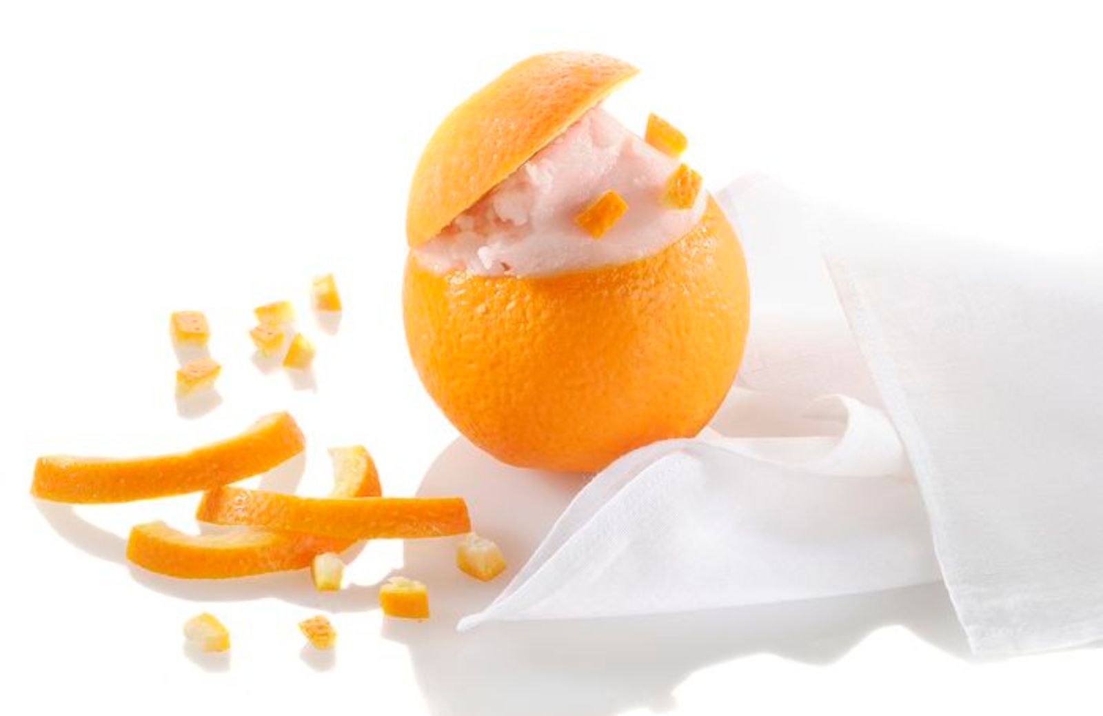 Come fare il sorbetto d’arancia