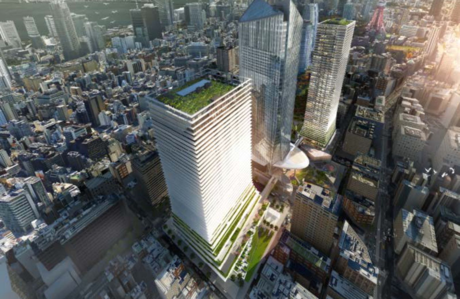 Toranomon Project, una città-giardino verticale a Tokyo