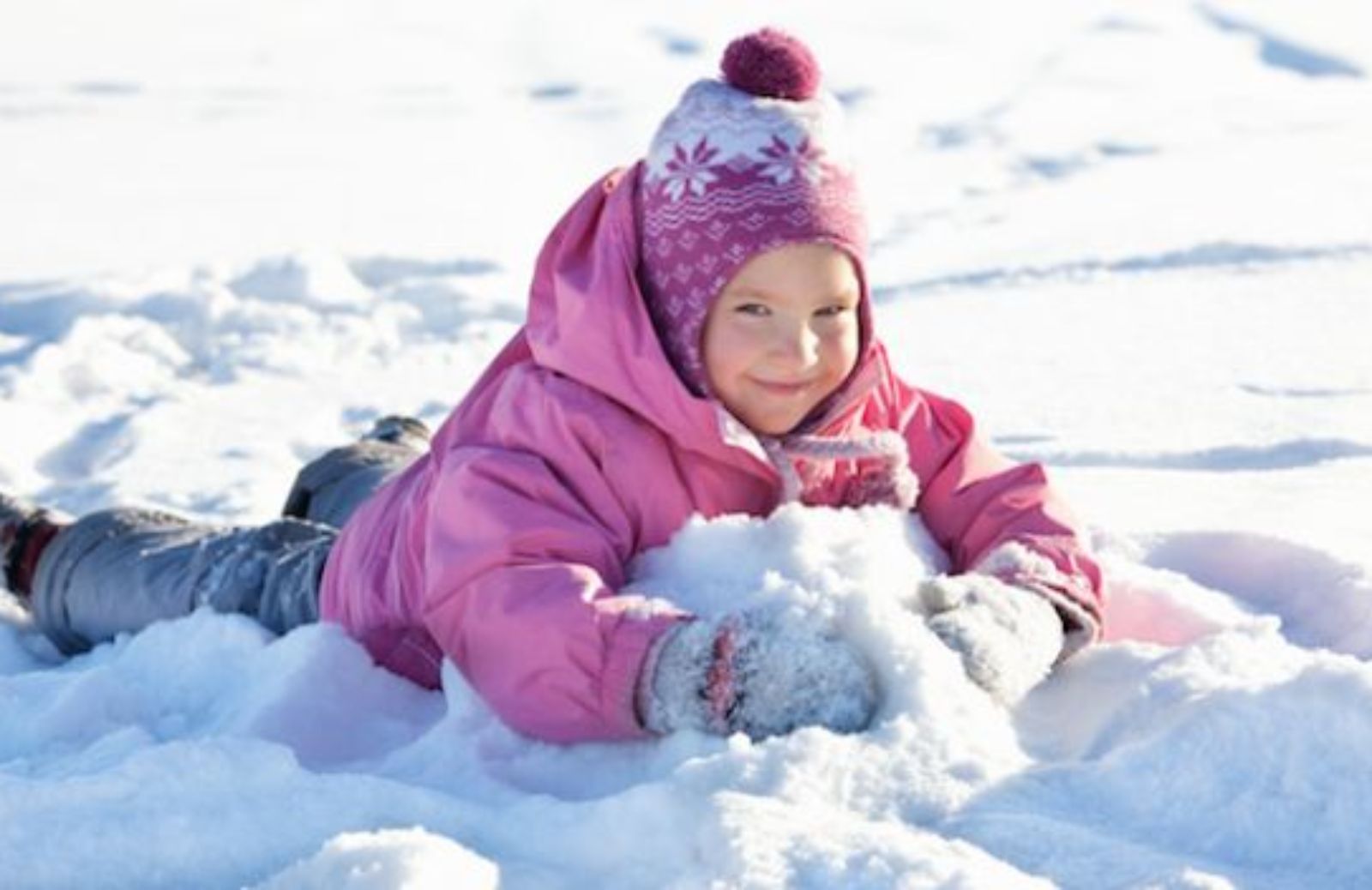 Come far giocare i bambini con la neve