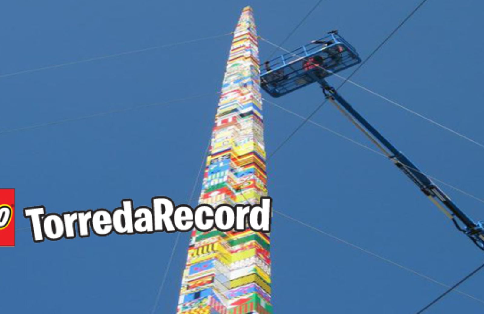Alla Fabbrica del Vapore LEGO Record World Tower