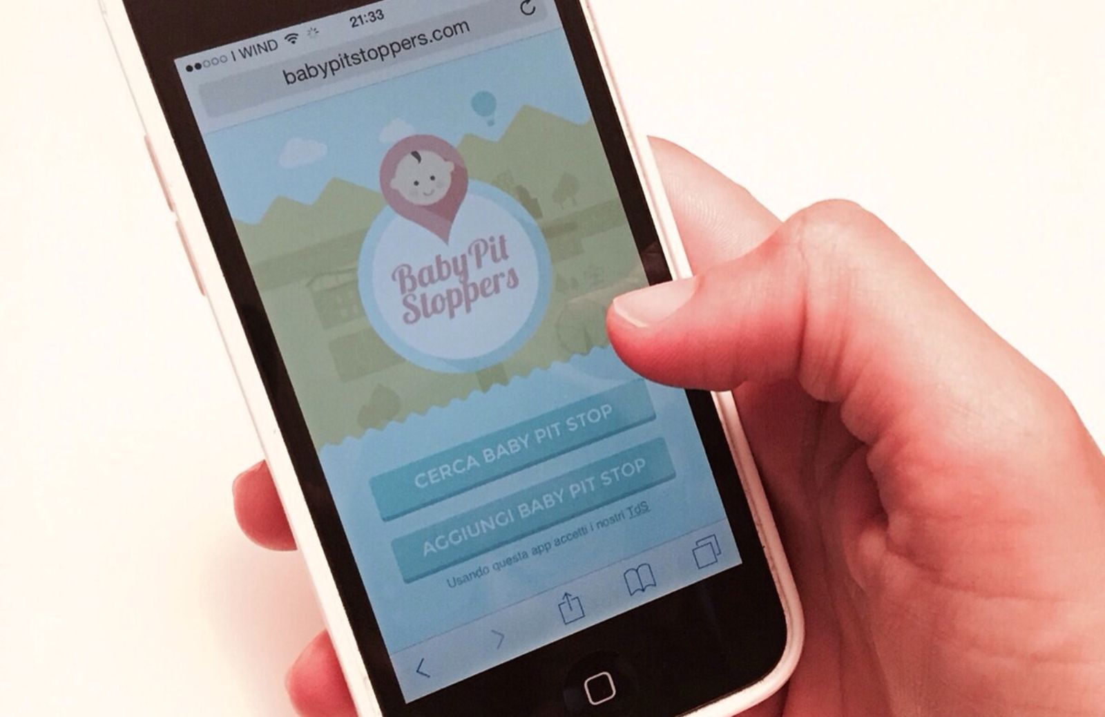 Baby Pit Stoppers: trova i posti perfetti per i bimbi... Con un app!