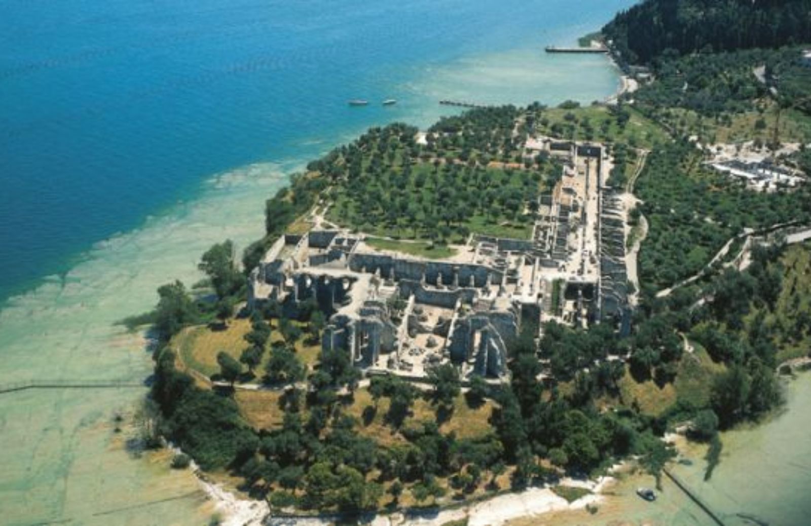 Una villa romana sul lago di Garda