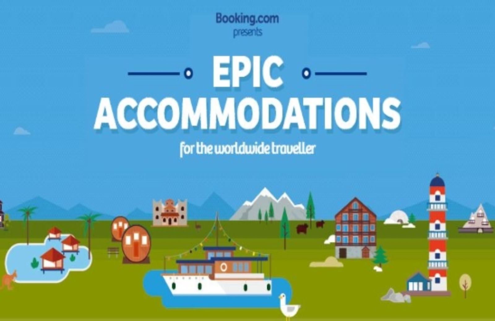 Epic Accomodations: le migliori strutture alberghiere scelte da Booking.com