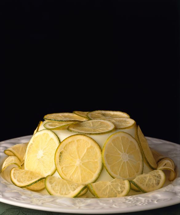 Il semifreddo al limone verde è un''idea dolce anche come digestivo