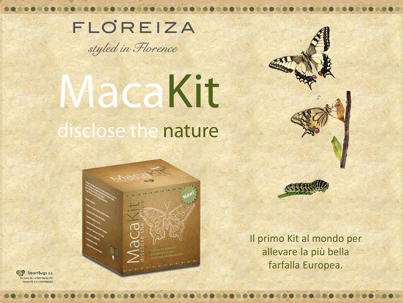 MacaKit, il kit per salvare le farfalle