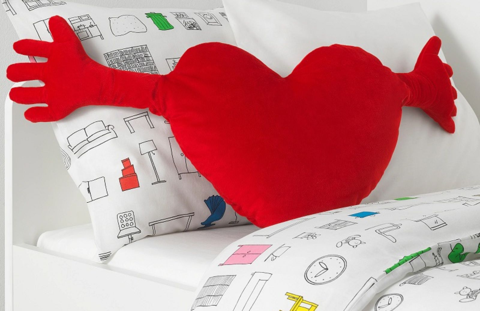 5 cuscini Ikea per la cameretta dei bambini