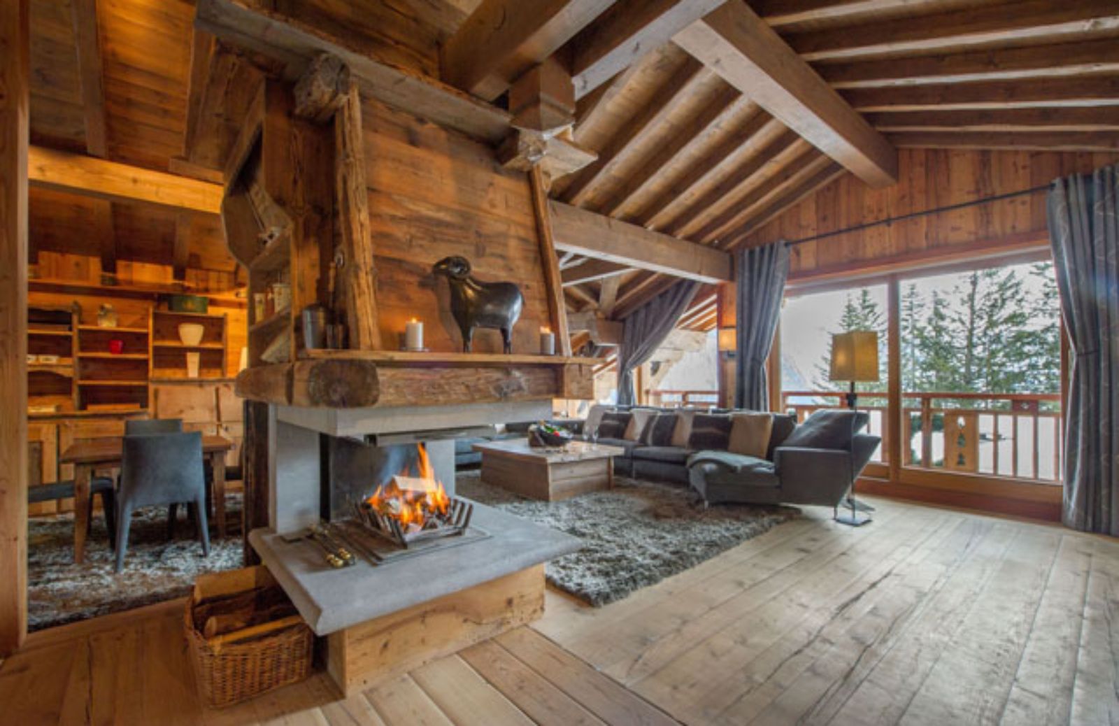 Le 5 idee chic per arredare uno chalet di montagna