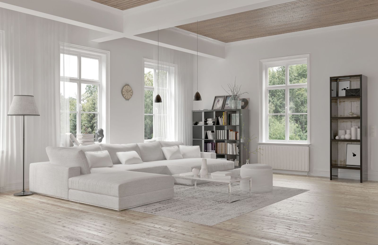 Arredamento casa: spopola il trend del soggiorno (moderno) bianco
