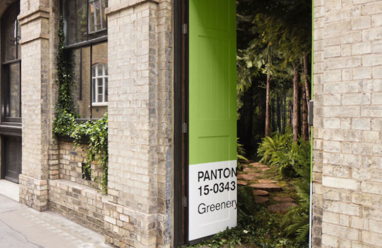 Casa color greenery: a Londra la prima casa ispirata al colore Pantone dell’anno