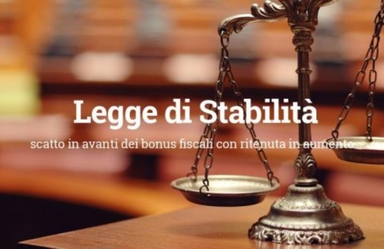 Legge di stabilità 2017: le principali misure