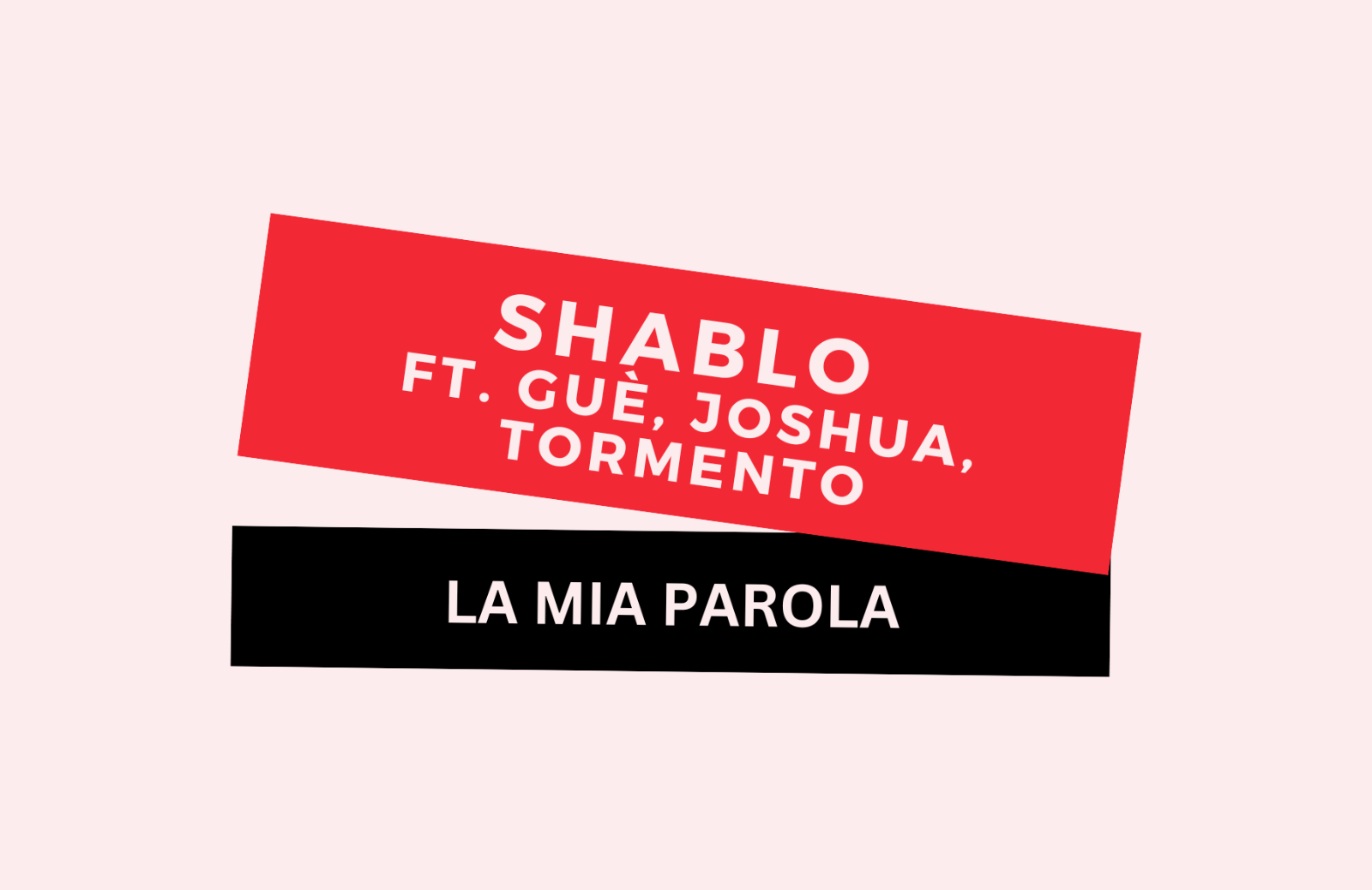 “La mia parola” di Shablo feat. Guè, Joshua e Tormento: testo e significato