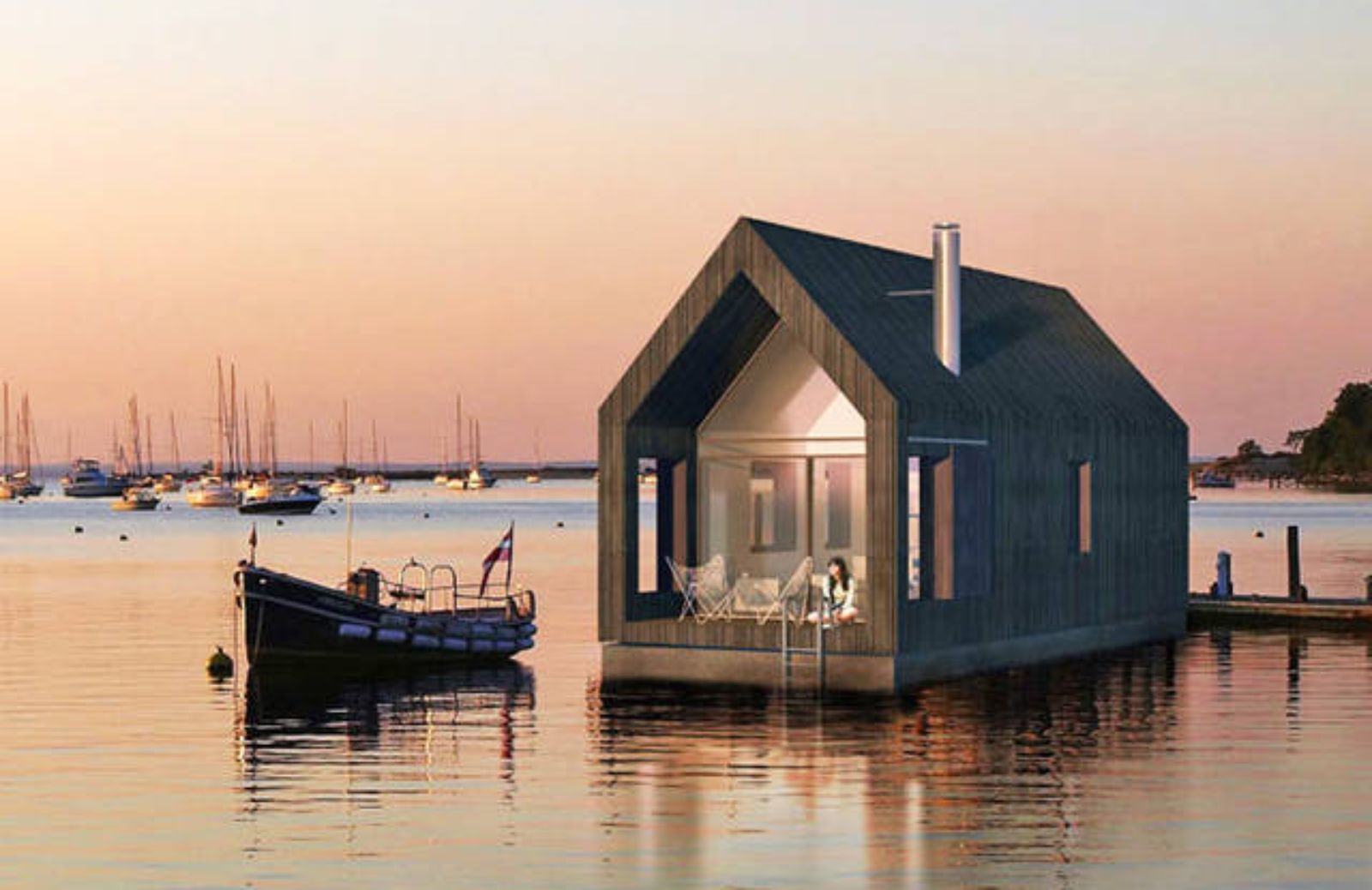 Floating architecture: le case del futuro saranno galleggianti