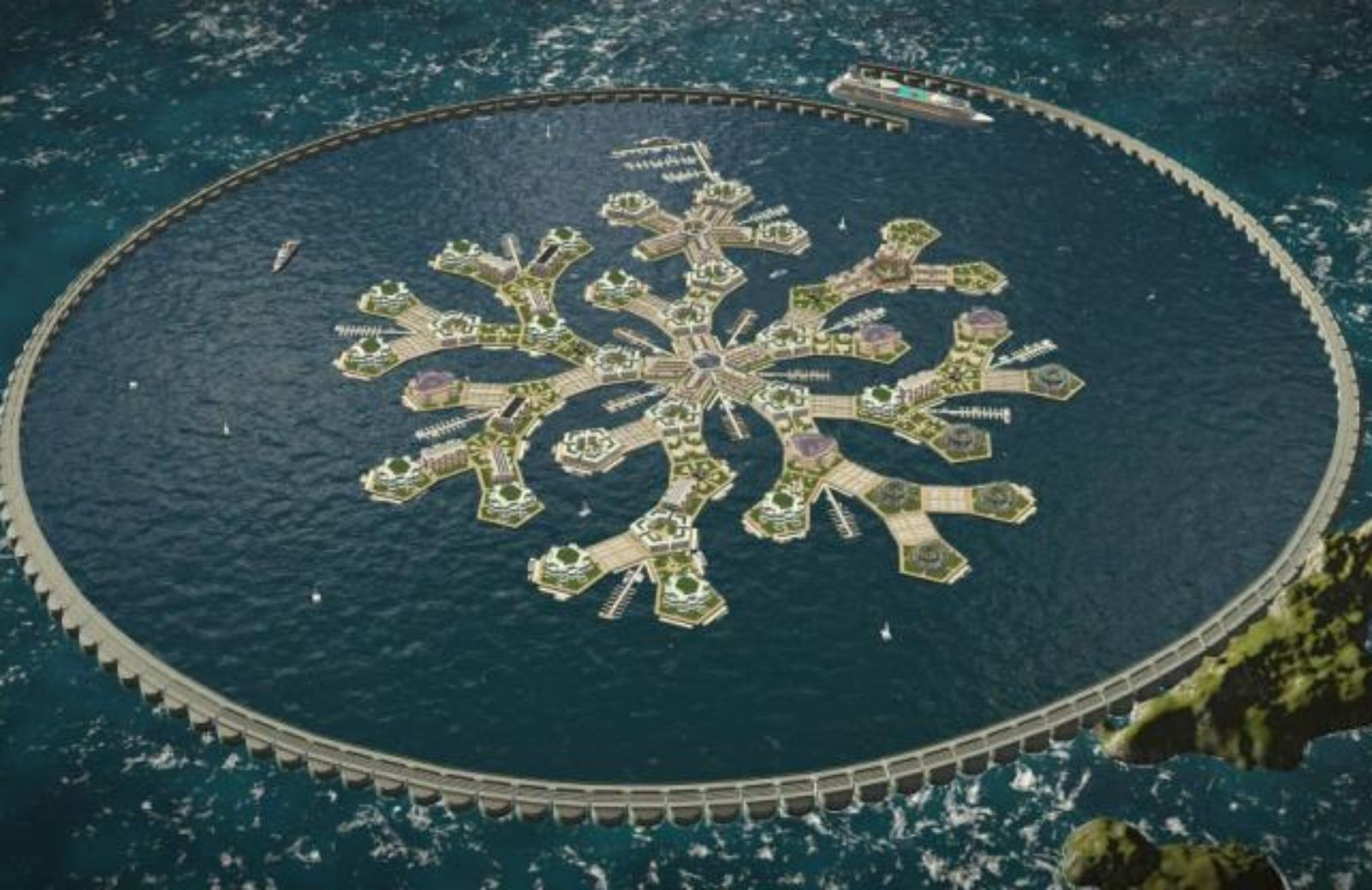 La prima città galleggiante del mondo? Nascerà nel 2019 in Polinesia