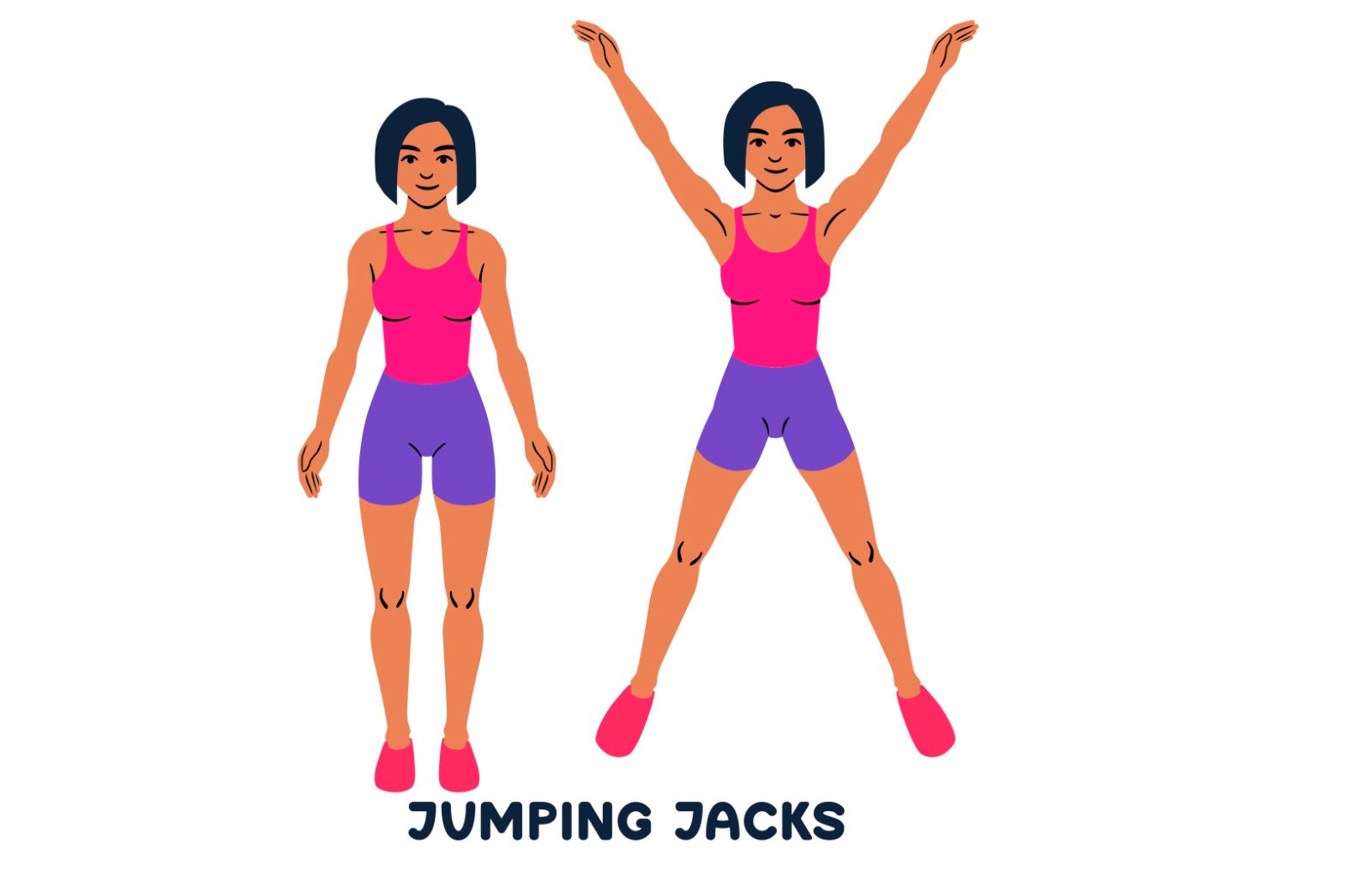 Quante calorie si bruciano praticando il Jumping jacks? | Deabyday