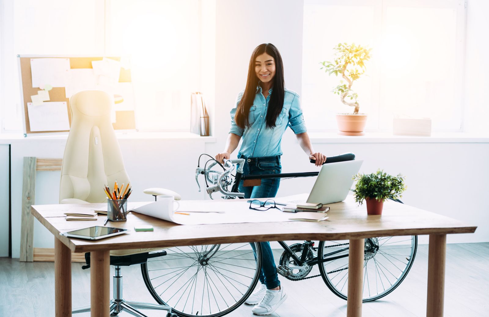 Al lavoro in bicicletta: ci guadagnate, non solo in salute