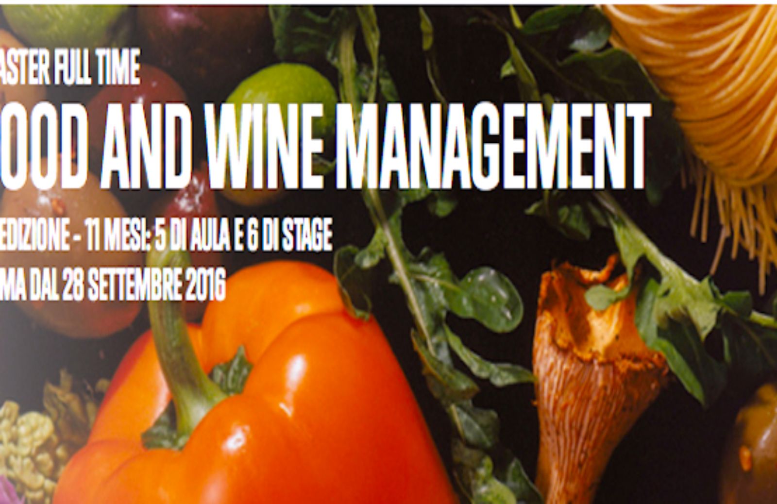Un master in food & wine management