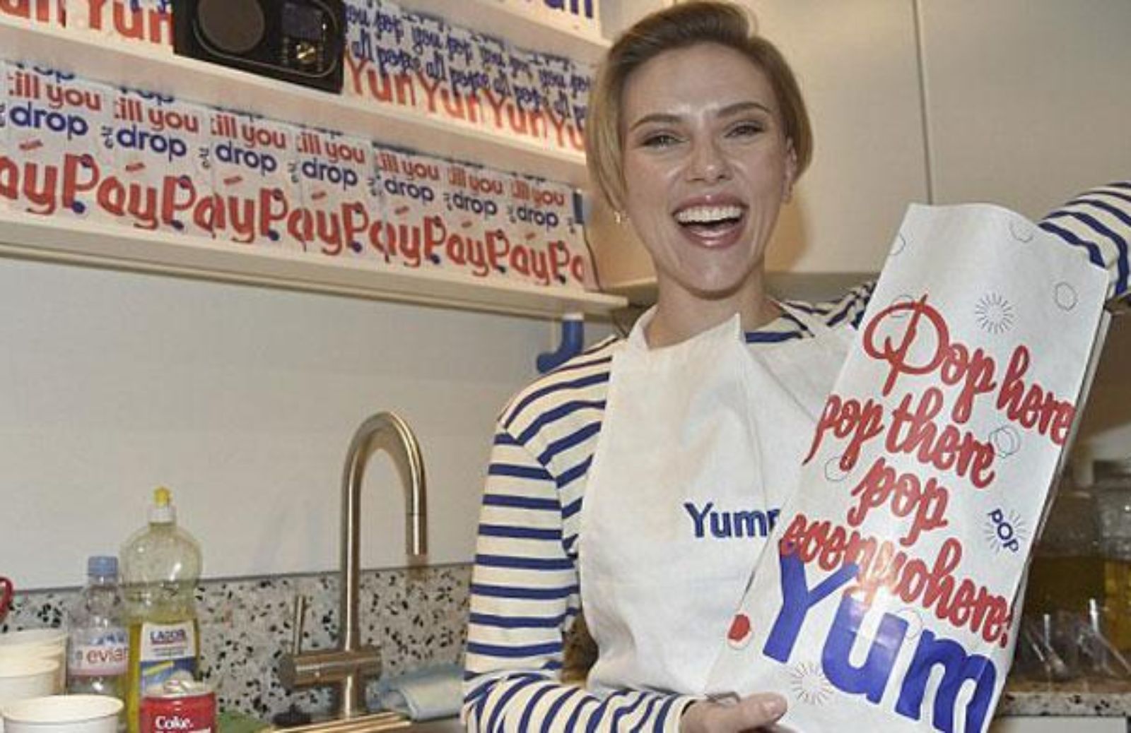 Yummy Pop: Scarlett Johansson ha aperto un negozio di popcorn