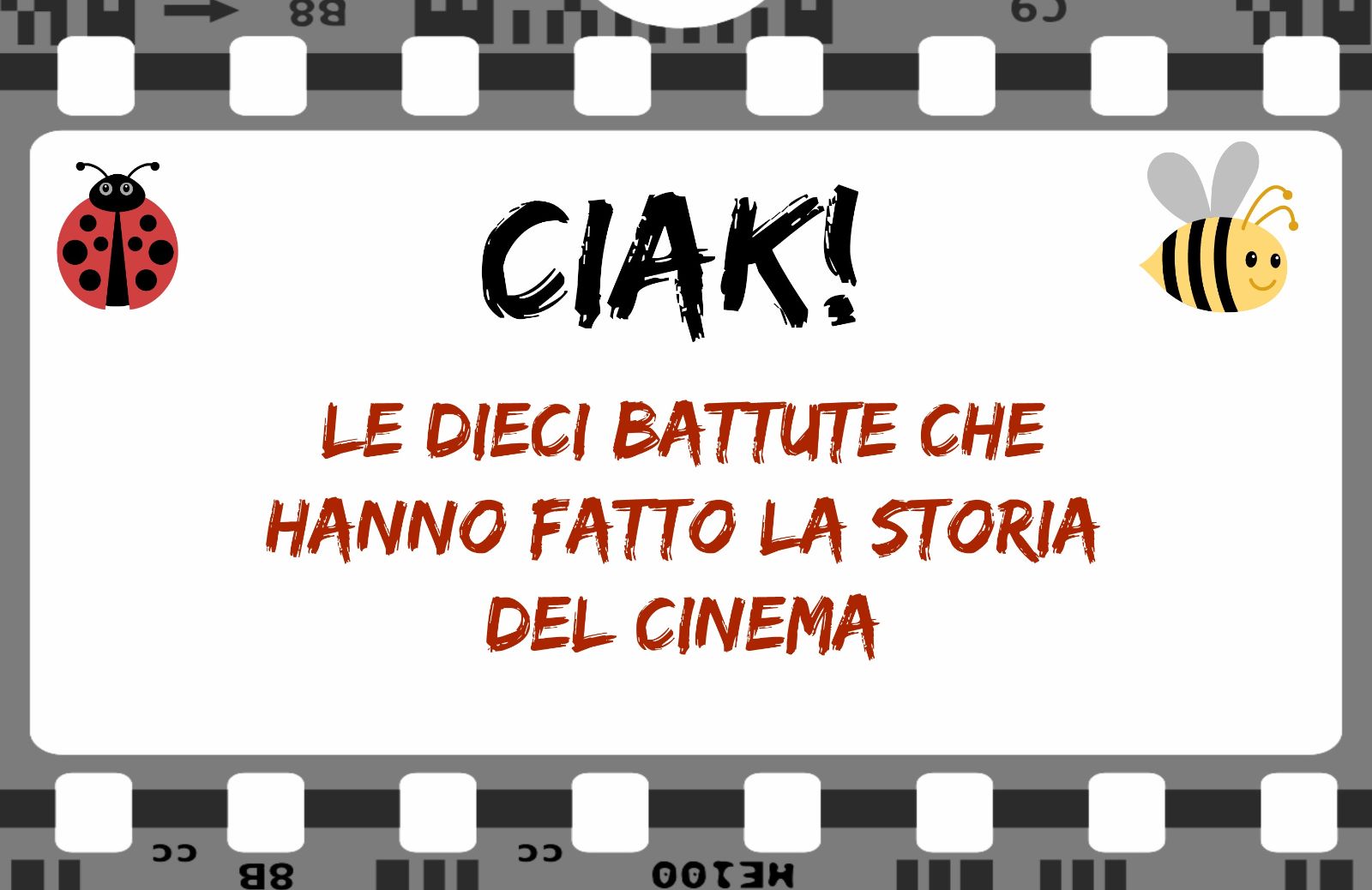 Le dieci battute che hanno fatto la storia del cinema