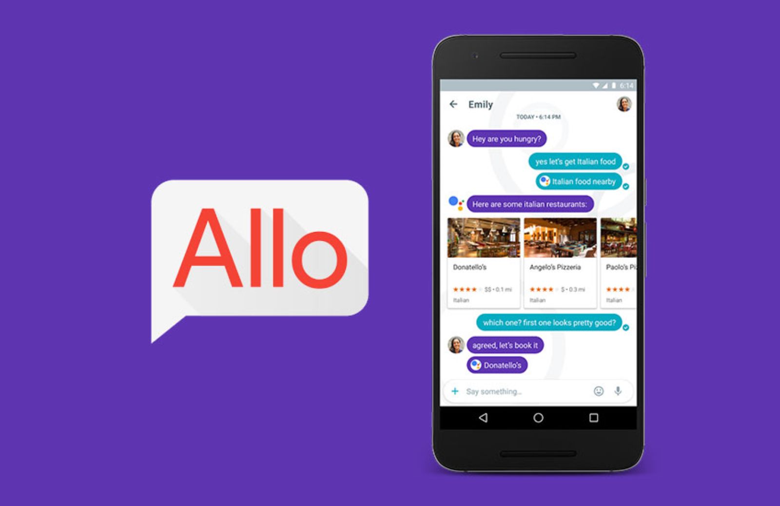 Allo, la chat gratuita di Google