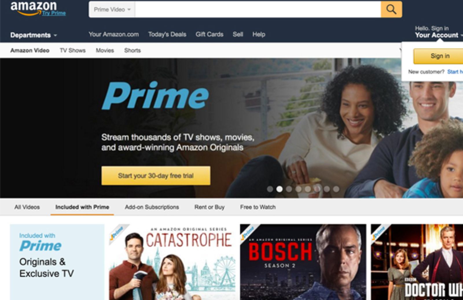 Entro fine anno Amazon Prime Video in Italia 