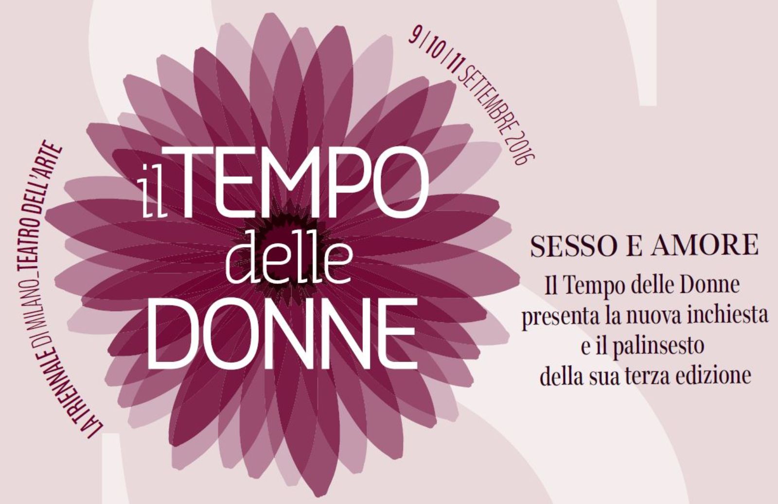 Il Tempo delle Donne: alla Triennale di Milano al via la terza edizione