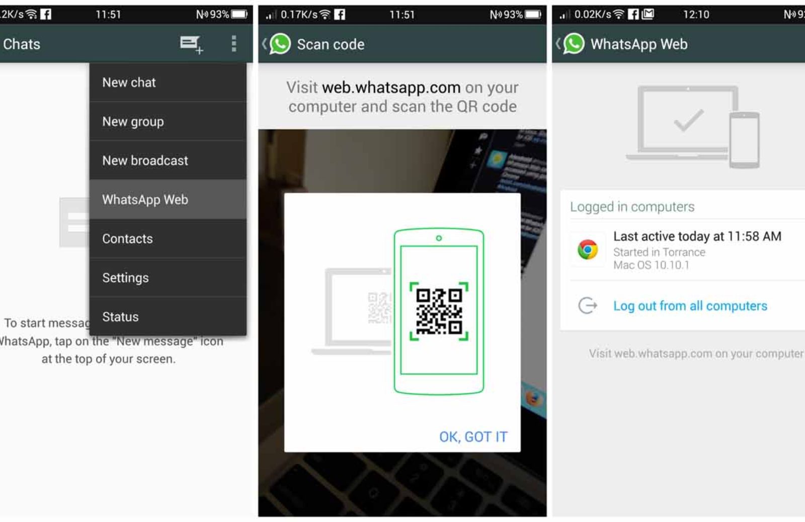 WhatsApp disponibile anche su computer 