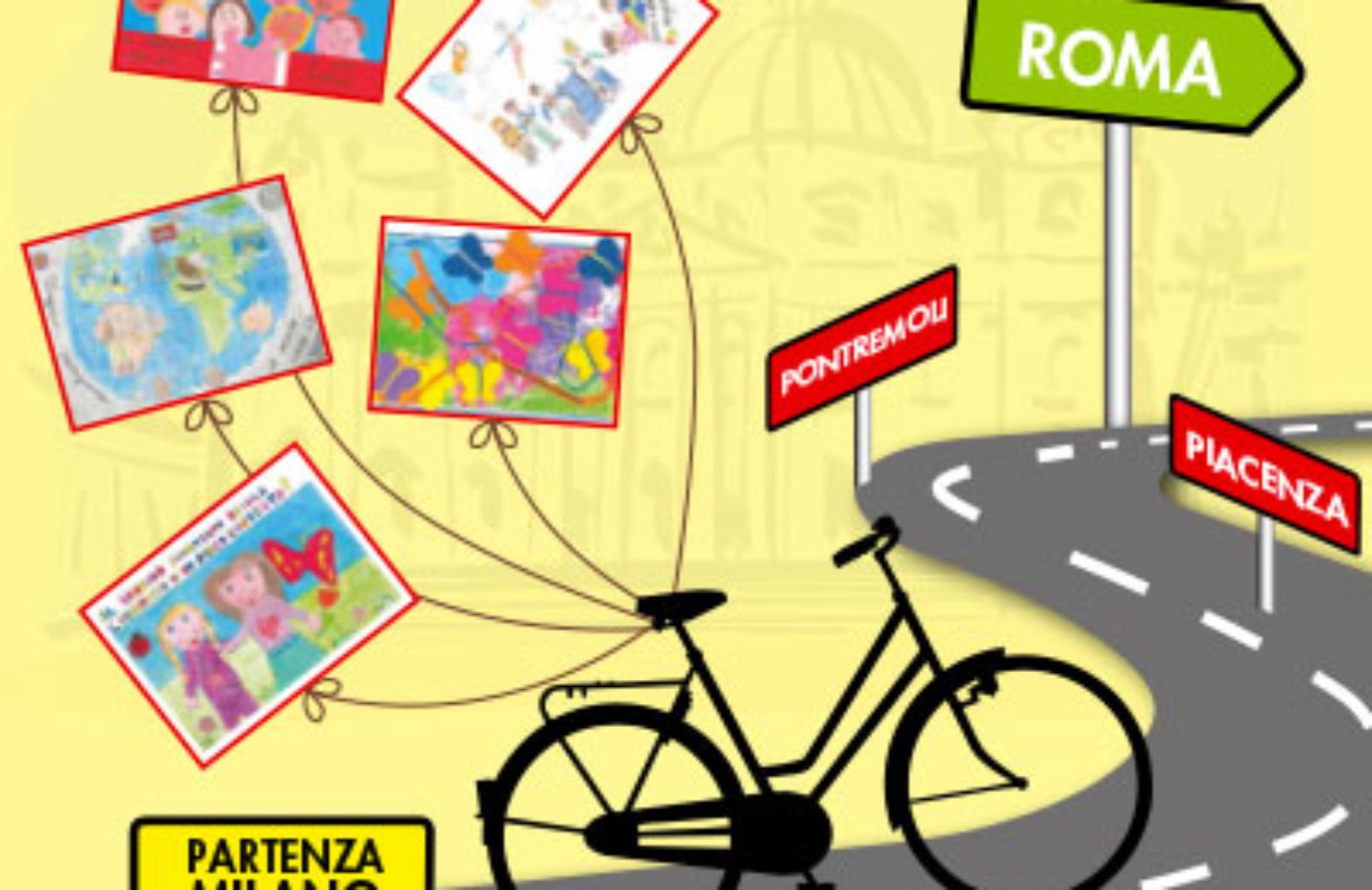 Cartoline in bicicletta: un aiuto ai bimbi malati e alle loro famiglie