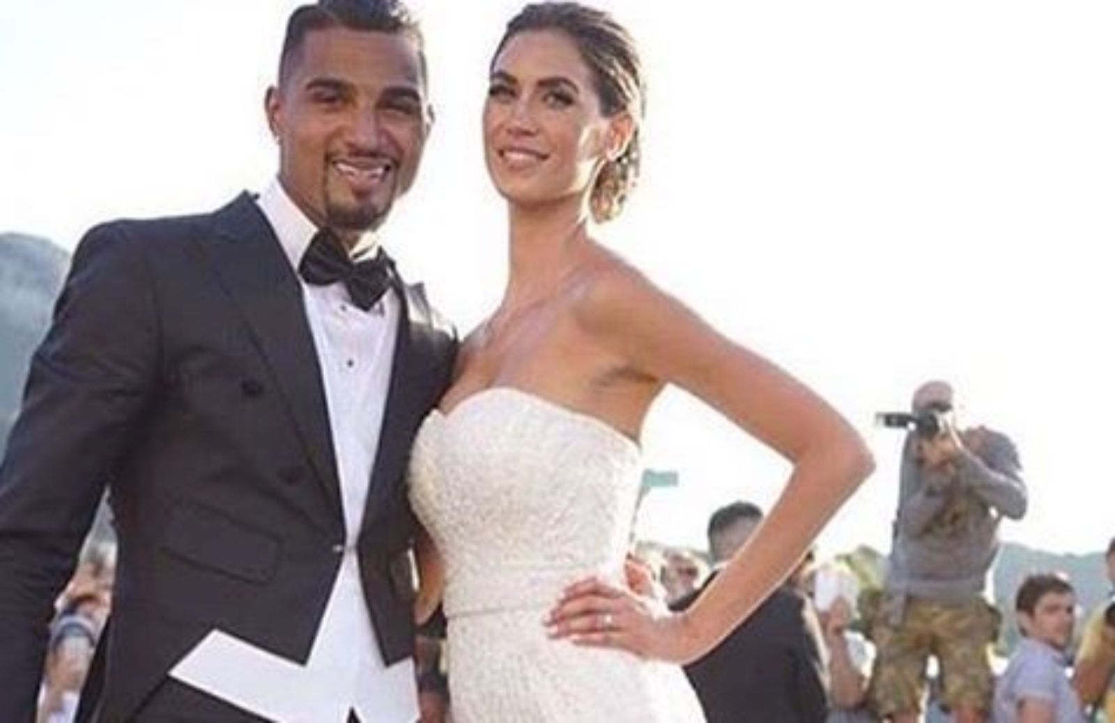 Melissa Satta sposa Boateng: il look delle nozze