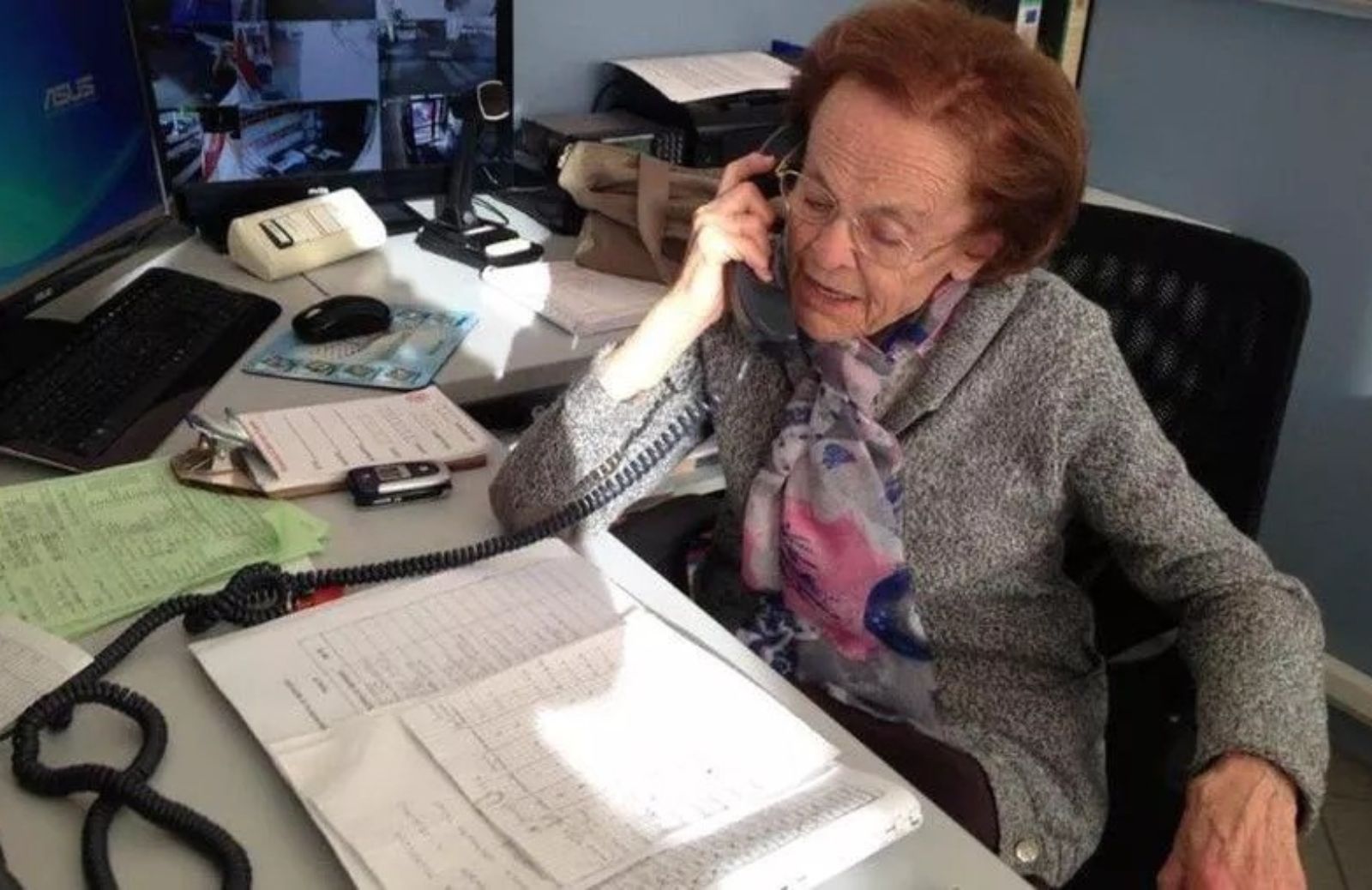 Alma, volontaria a 92 anni: «Riposare in poltrona? Non fa per me»