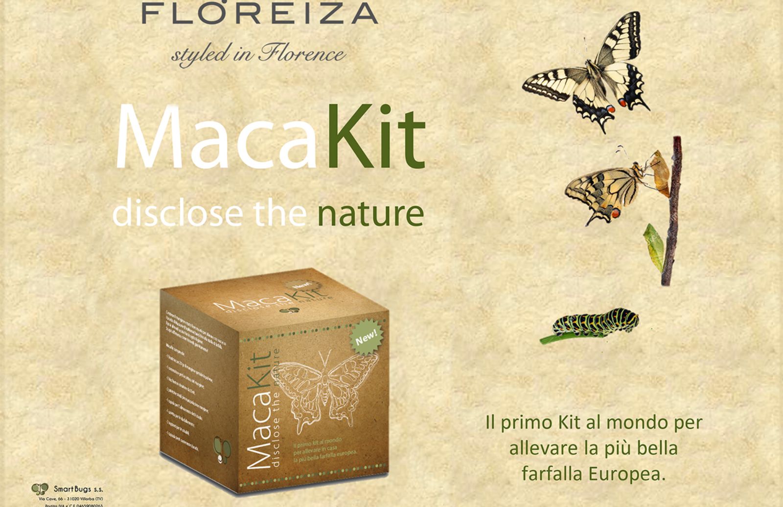 MacaKit, il kit per salvare le farfalle 