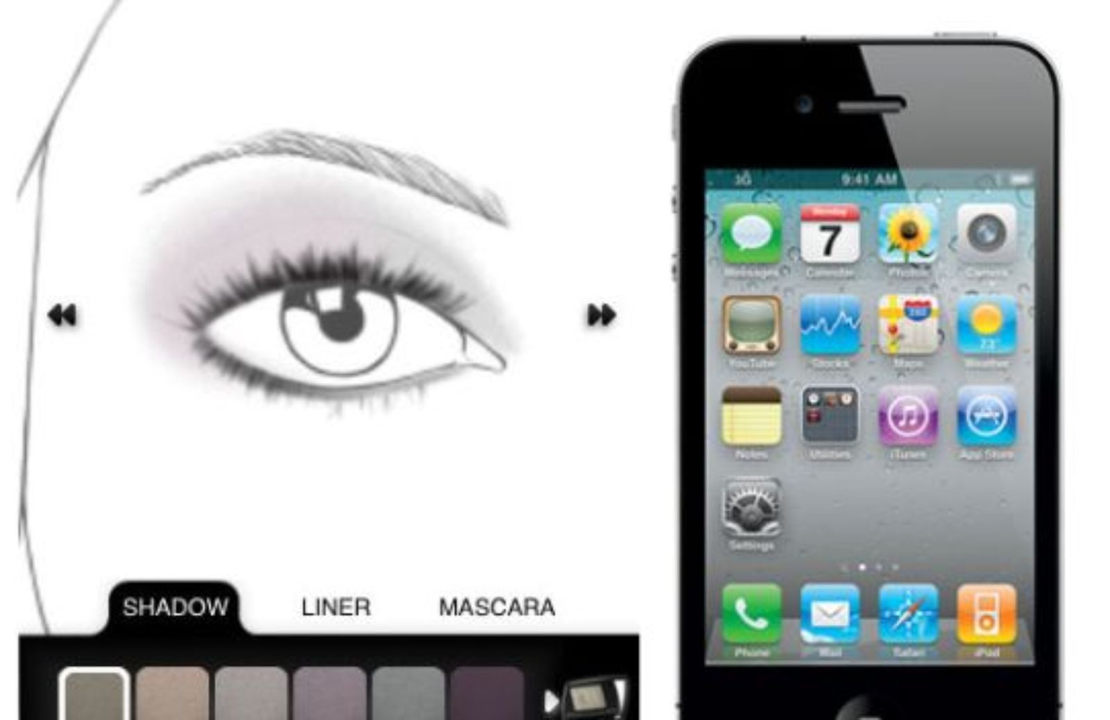 Come truccarsi con l'aiuto delle App per Iphone