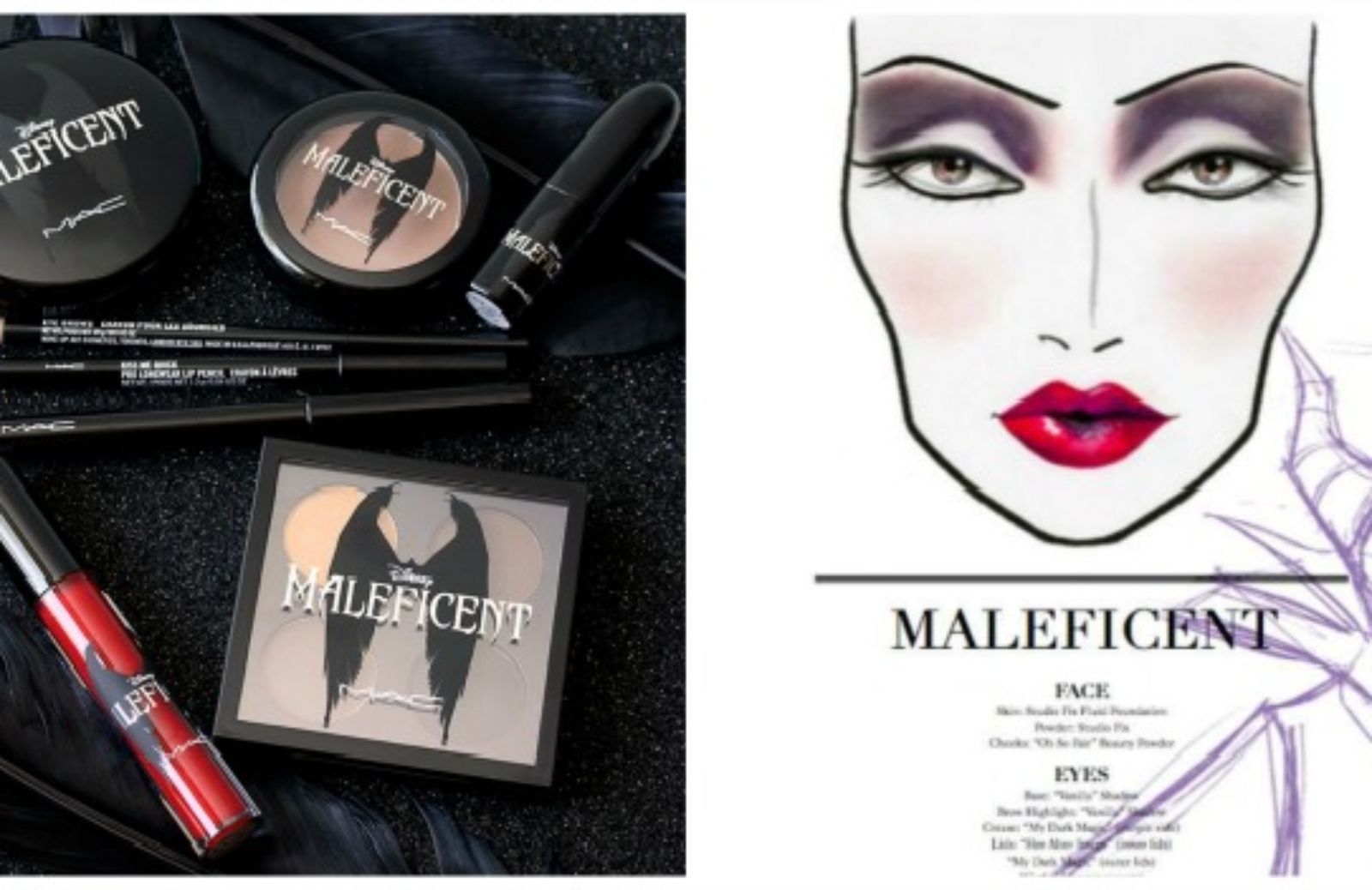 MAC Cosmetics per Maleficent: ecco il trucco di Angelina Jolie