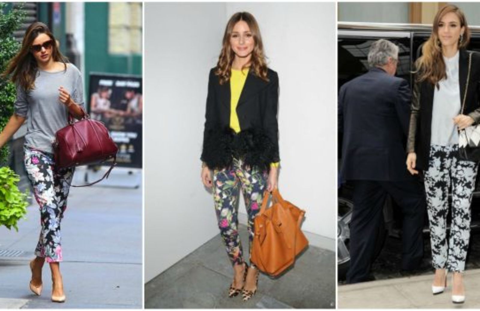 Come abbinare i pantaloni a fiori, vero trend per la primavera 2014