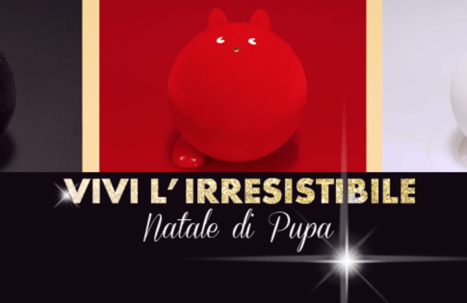 Pupa: il make up di Natale tra gatti, pois e luci scintillanti 