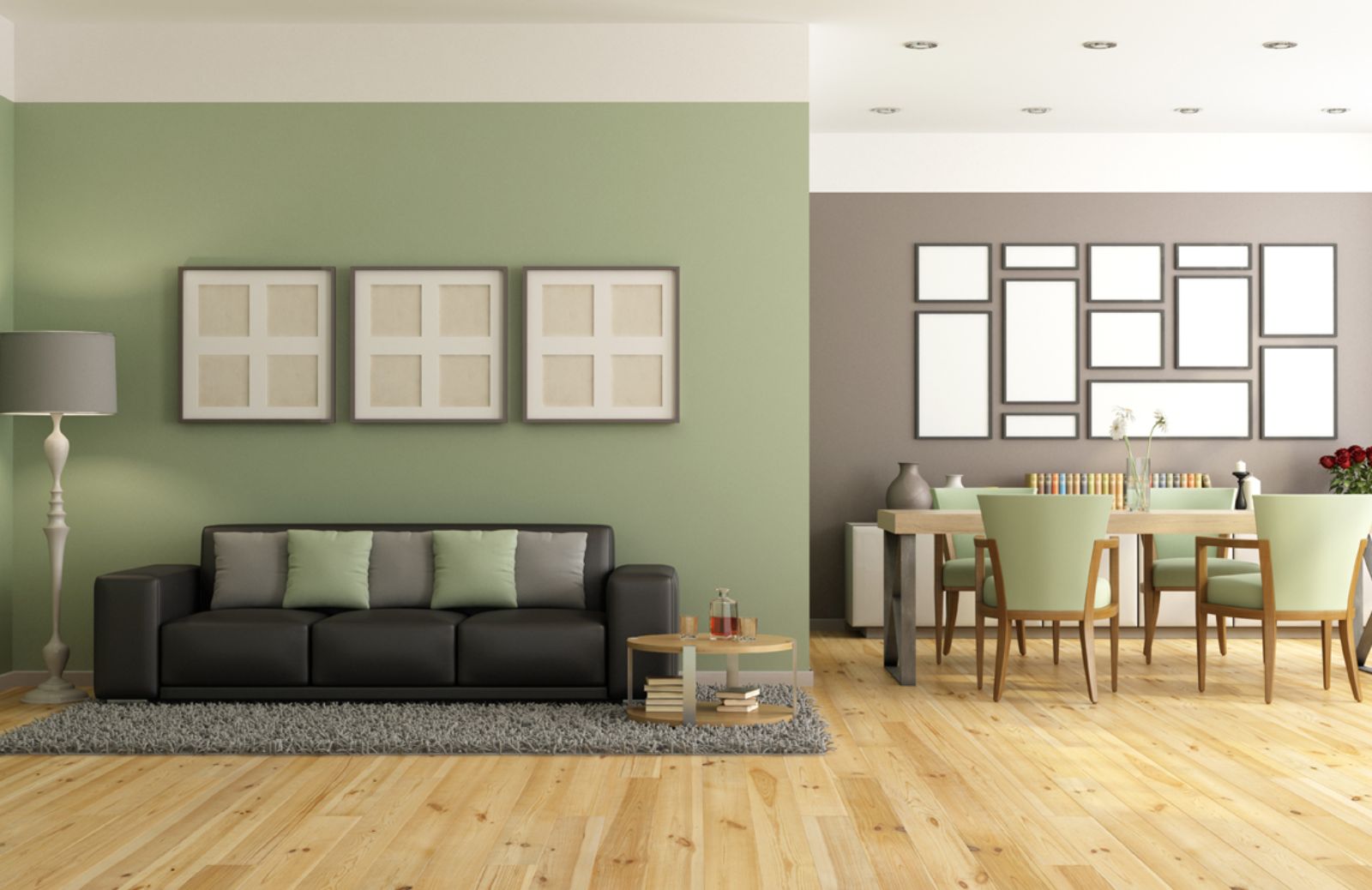 Come abbinare il parquet al colore delle pareti 