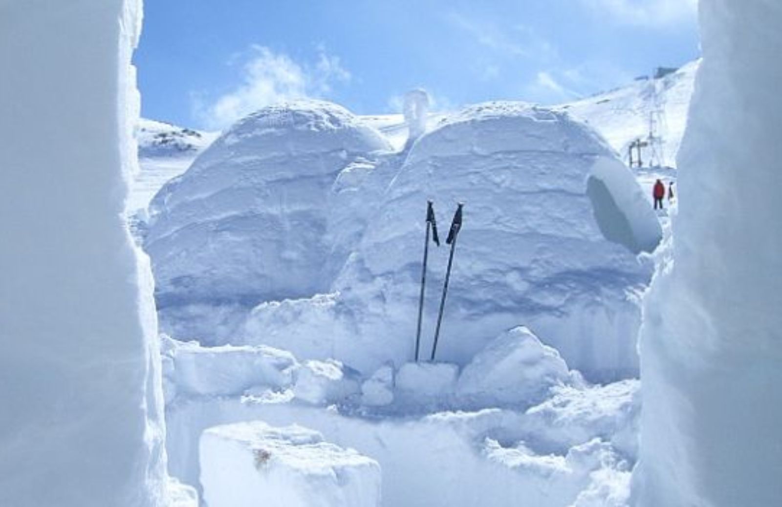 Come realizzare un igloo con la neve