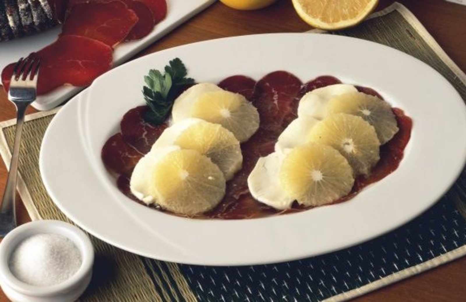 Bresaola, mozzarella e pompelmo: la ricetta