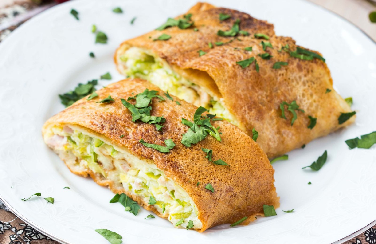 La ricetta dello strudel con zucchine e salmone 