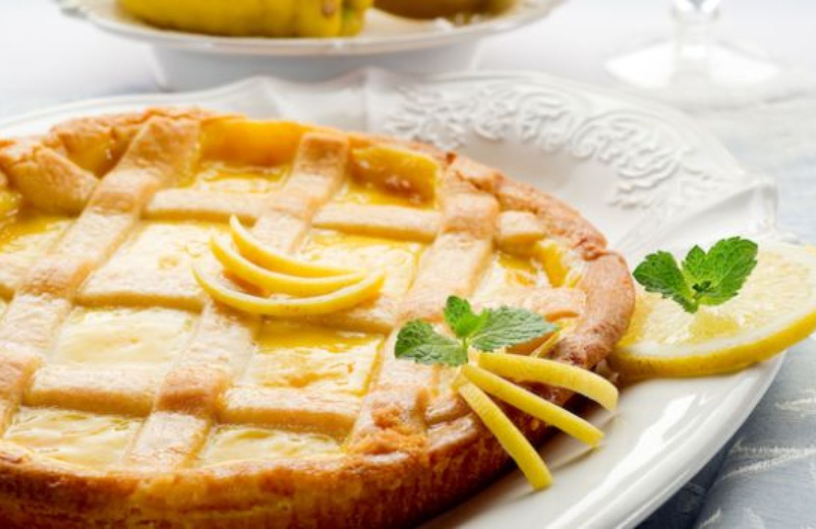 Come fare la crostata alla crema di limone