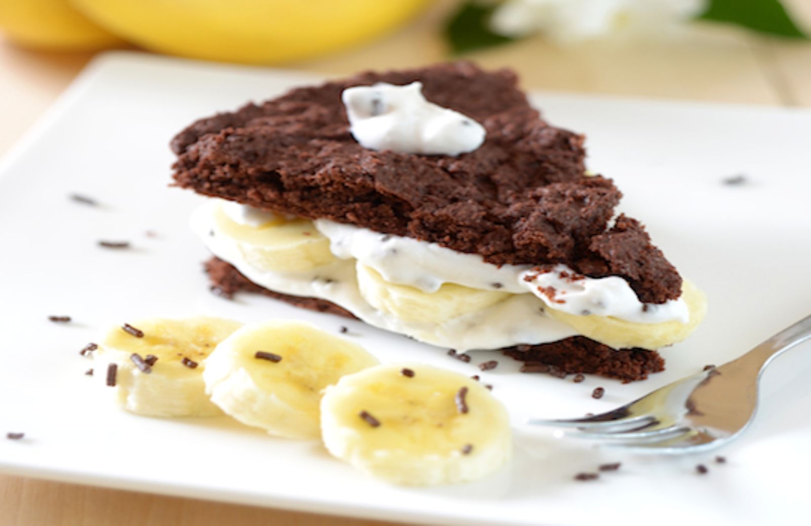 Come fare un dessert di banane al cioccolato