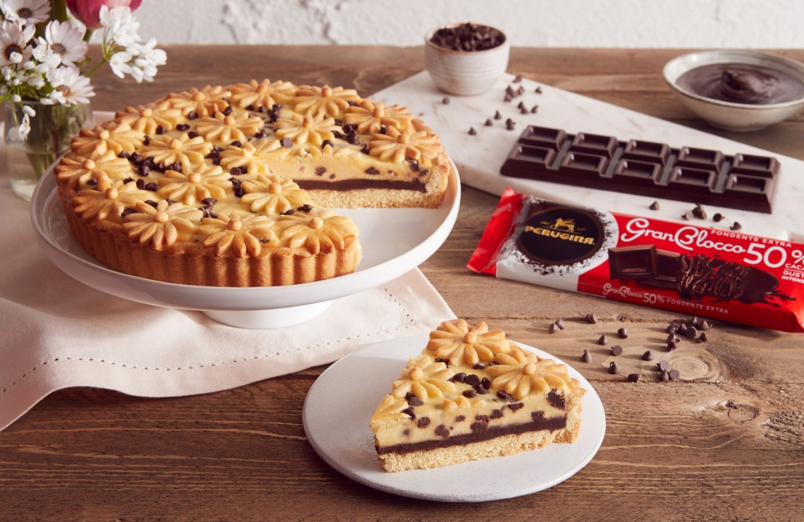 Come preparare la Crostata Ricotta e Cioccolato