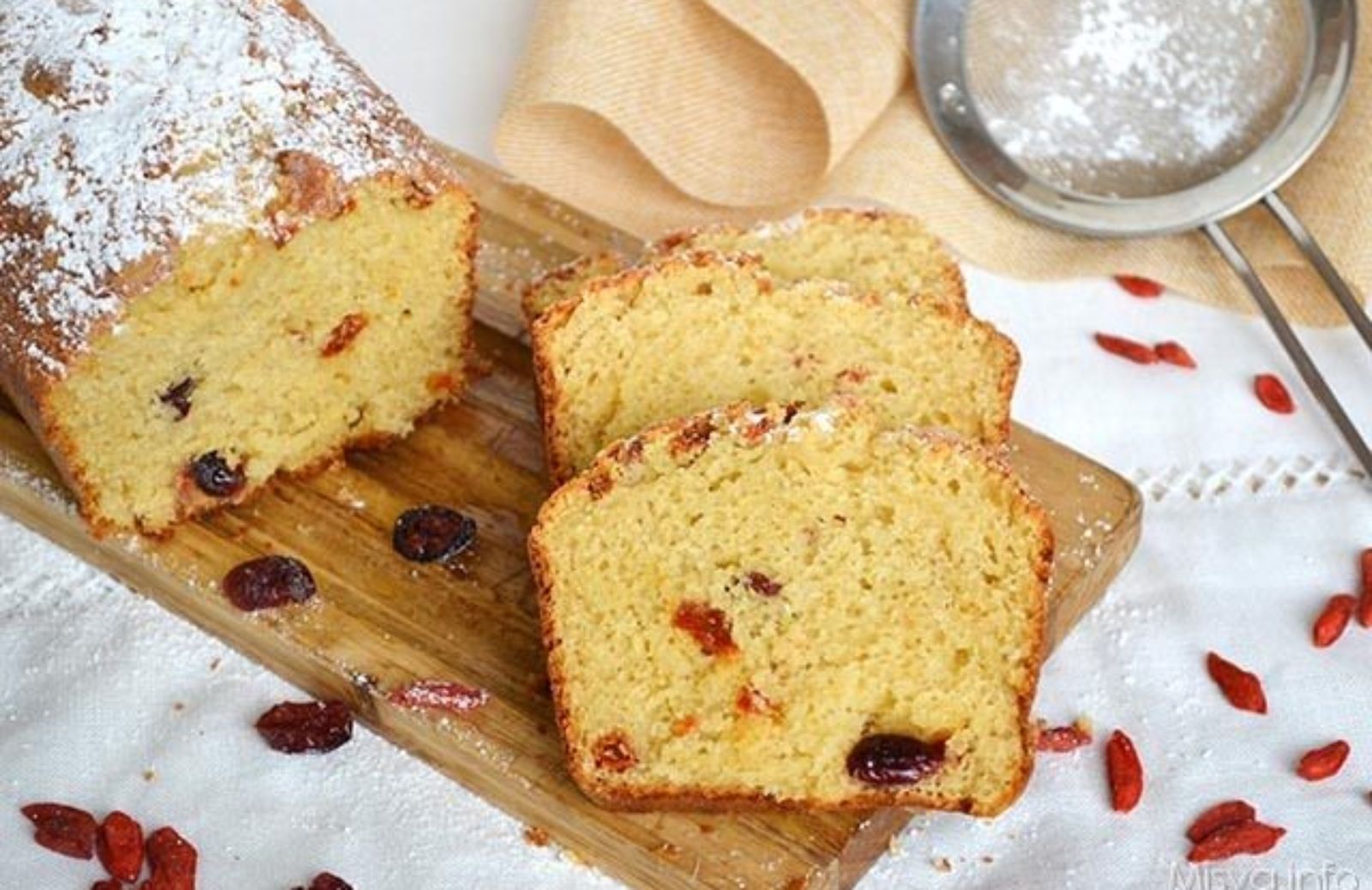 Plumcake integrale con bacche di Goji: in forma dal mattino!