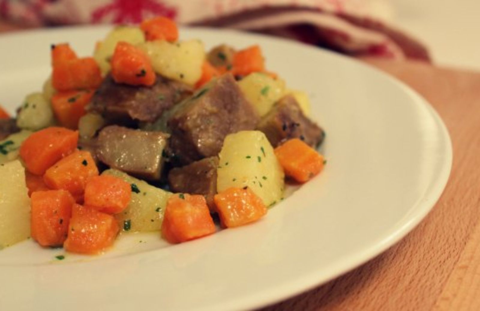 Veggie New Year: spezzatino di seitan e patate