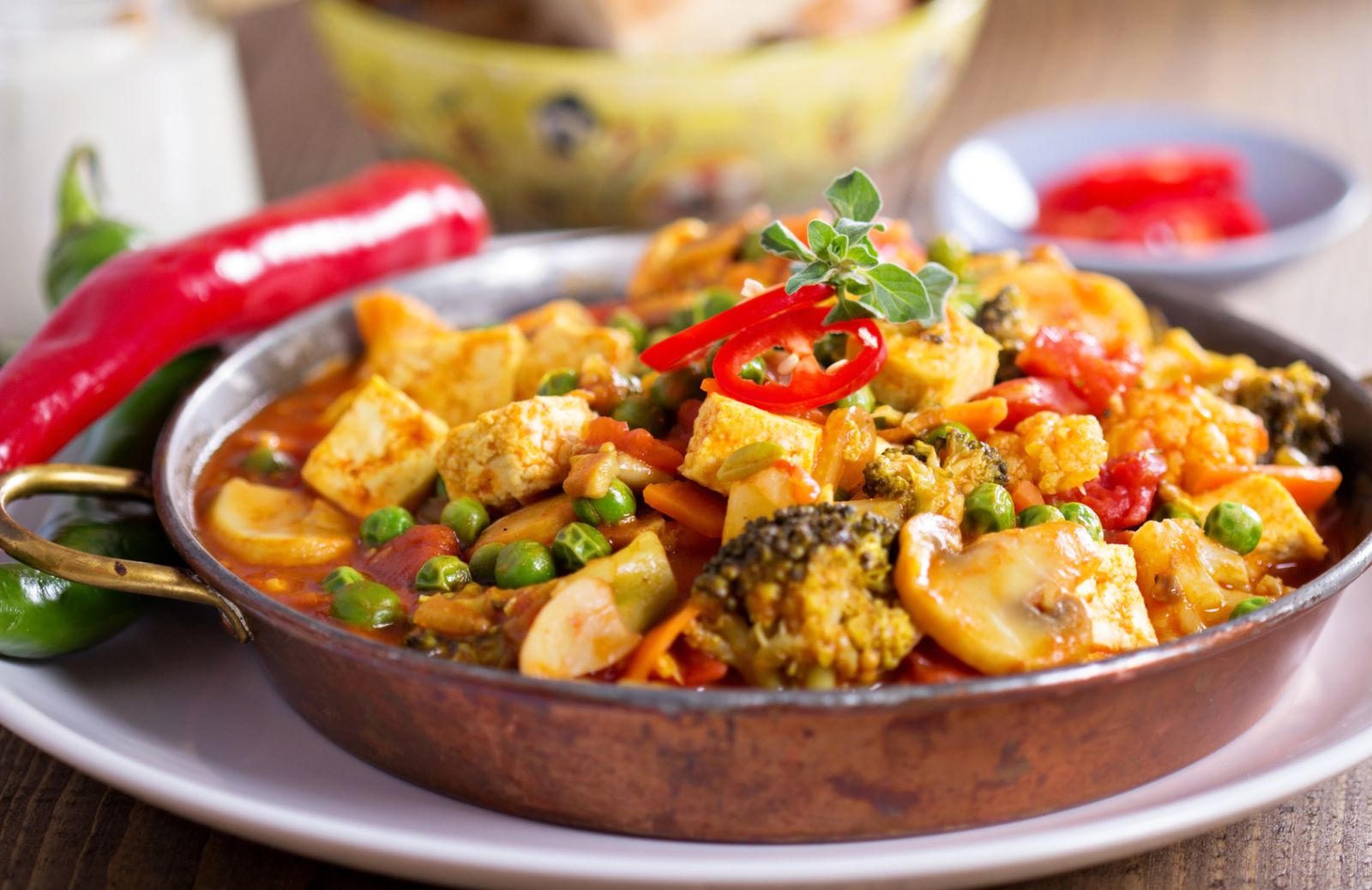 Come fare il tofu al curry