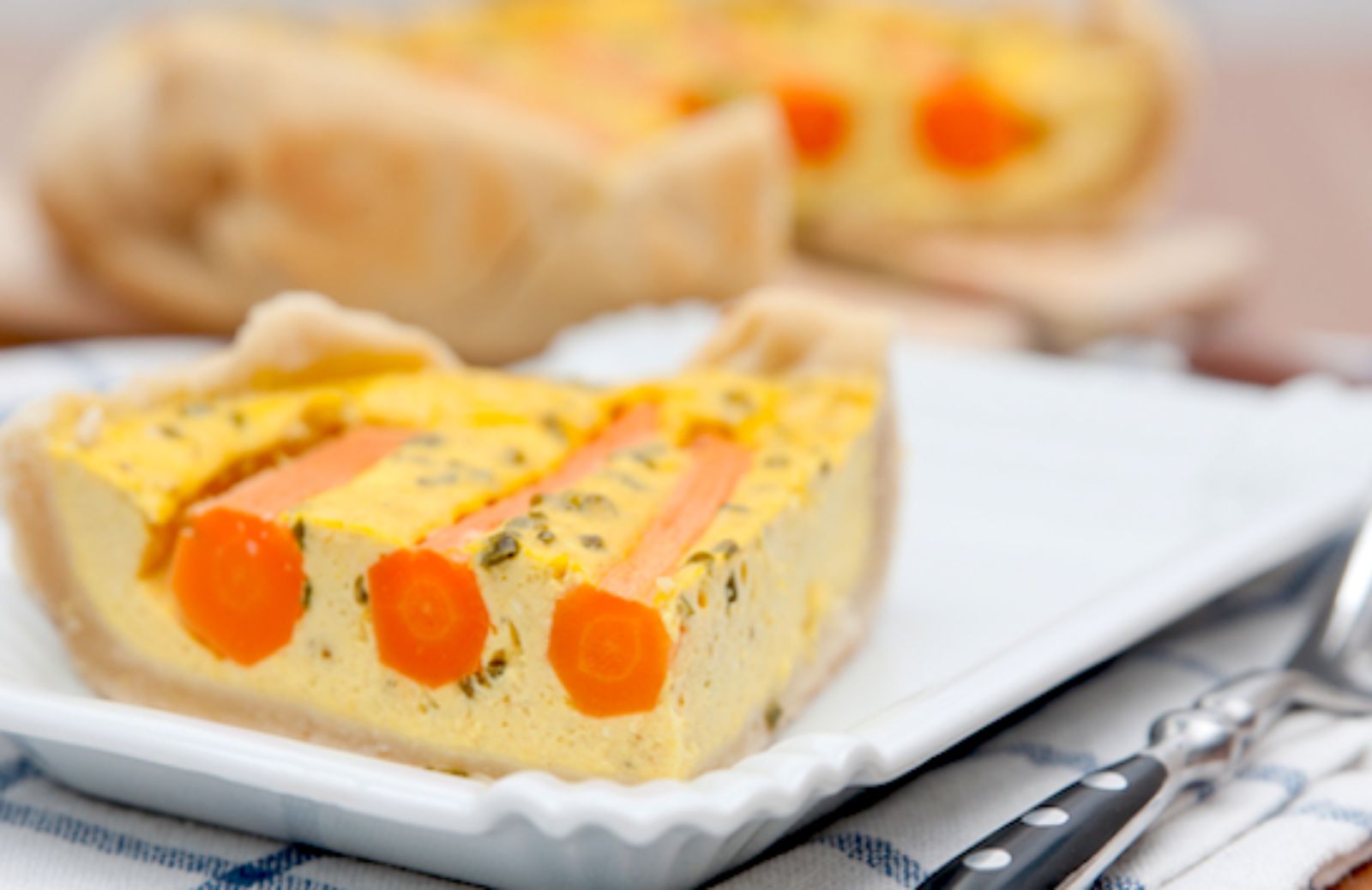 Come fare la quiche di caprino e carote