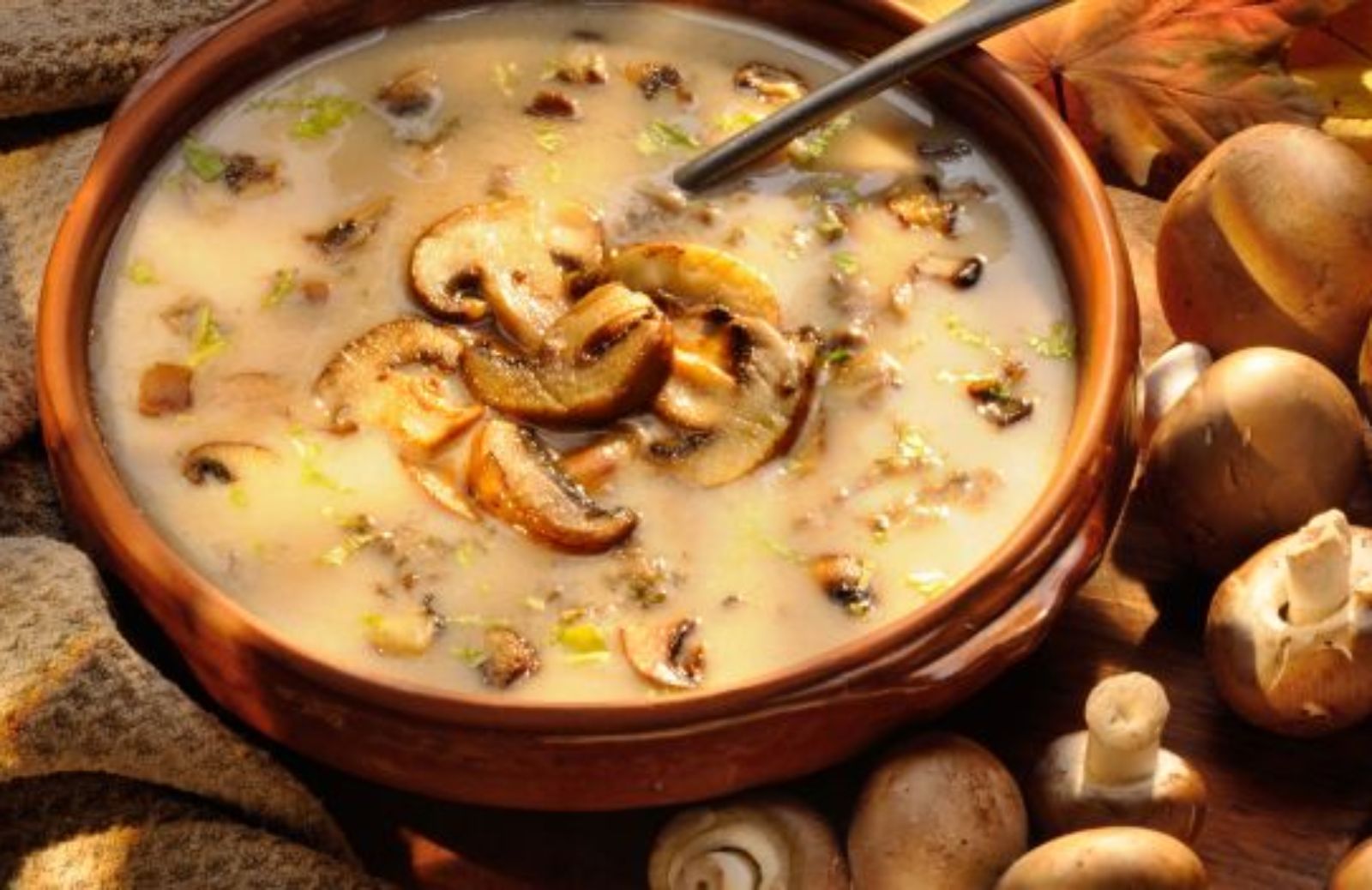 Come fare una zuppa ai funghi