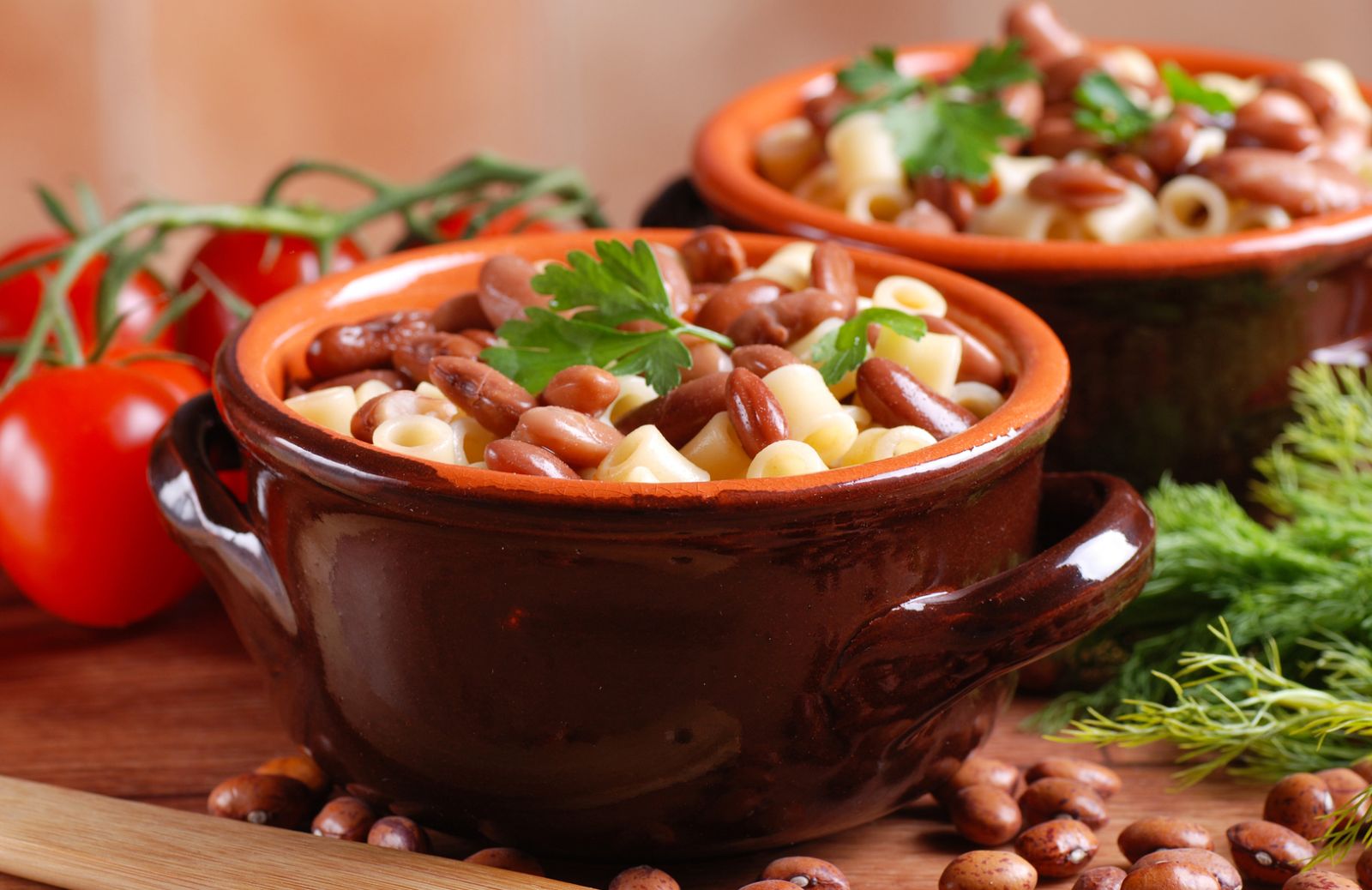 Pasta e fagioli: la versione primaverile