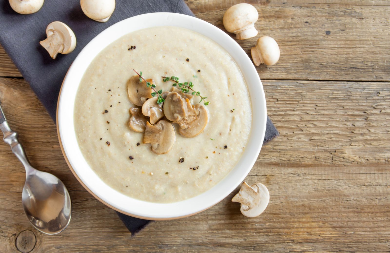 Ricette caserecce: zuppa di funghi e patate